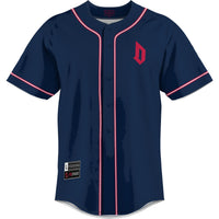 Duquesne Dukes Lightweight Baseball Jersey - Blue