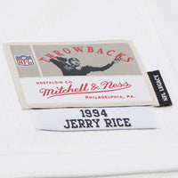 San Francisco 49ers Jerry Rice White 1994 Legacy Replica Jersey