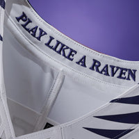 Baltimore Ravens Zay Flowers White Stitched Limited Jersey