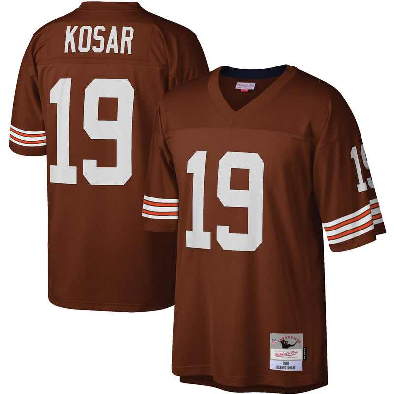 Cleveland Browns Bernie Kosar Brown Legacy Replica Jersey
