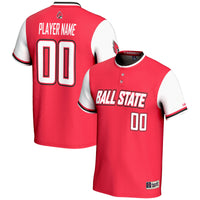 Ball State Cardinals NIL Pick-A-Player Lightweight Softball Jersey - Red