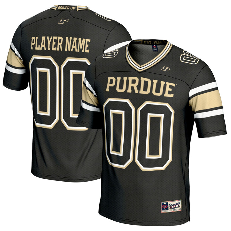 Purdue Boilermakers NIL Pick-A-Player Football Jersey - Black