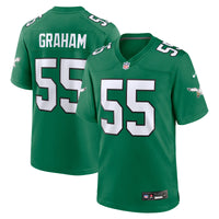 Philadelphia Eagles Brandon Graham Kelly Green Alternate Game Jersey