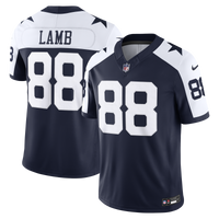 Dallas Cowboys CeeDee Lamb Navy Alternate Stitched Limited Jersey