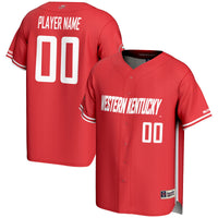 Western Kentucky Hilltoppers NIL Pick-A-Player Lightweight Baseball Jersey - Red