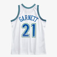 Minnesota Timberwolves Kevin Garnett 1995 Swingman Authentic Jersey - White