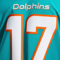 Miami Dolphins Jaylen Waddle Aqua Team Stitched Limited Jersey