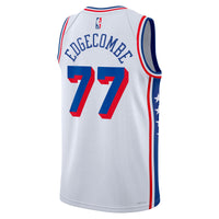 Philadelphia 76ers Association Edition Swingman Jersey - White - VJ Edgecombe