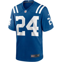 Indianapolis Colts Lenny Moore Royal Game Retired Player Jersey