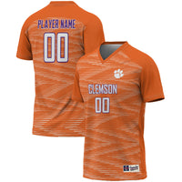 Clemson Tigers Pick-A-Player NIL Lightweight Soccer Jersey - Orange