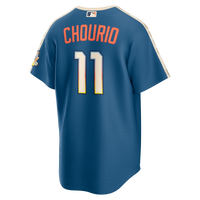 Milwaukee Brewers Jackson Chourio Mineral Blue 2026 City Connect Stadium Jersey