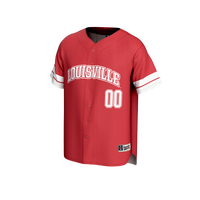 Louisville Cardinals NIL Pick-A-Player Baseball Lightweight Jersey - Red