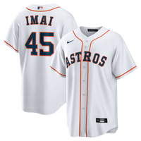 Houston Astros Tatsuya Imai White Home Replica Jersey