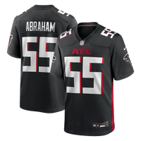 Atlanta Falcons John Abraham Black Game Retired Player Jersey