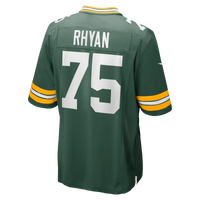 Green Bay Packers Sean Rhyan Green Game Player Jersey