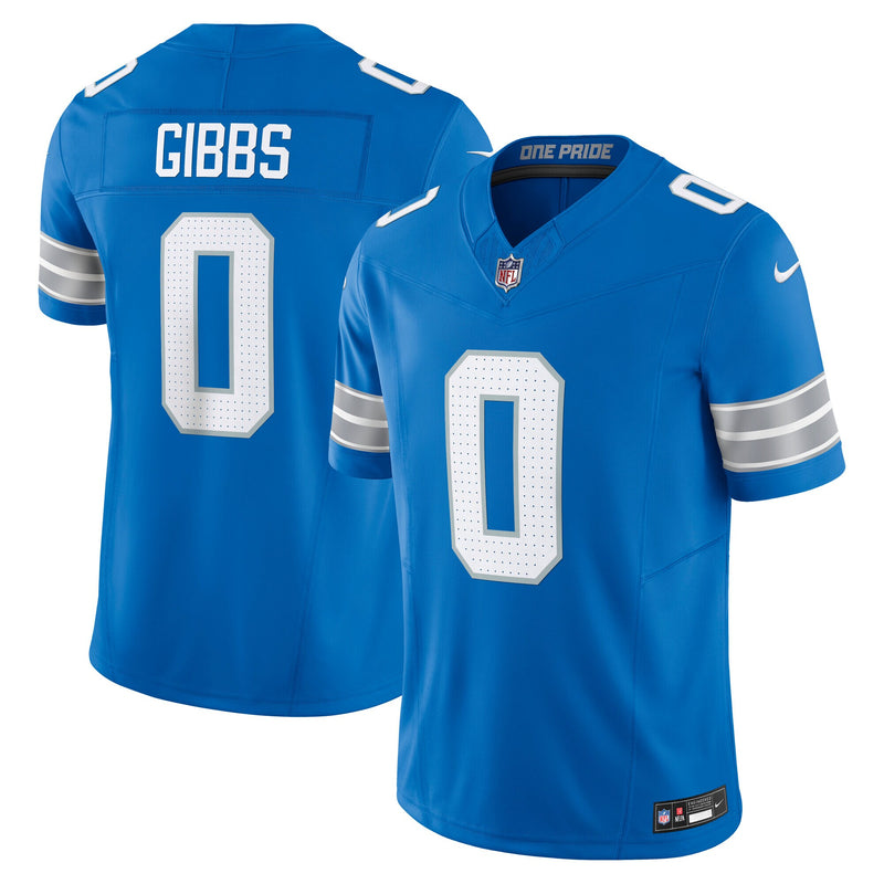Detroit Lions Jahmyr Gibbs Blue Limited Jersey