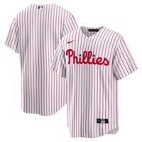 Philadelphia Phillies White Home Big & Tall Replica Jersey
