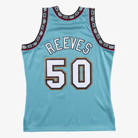 Vancouver Grizzlies Bryant Reeves 1995 Swingman Authentic Jersey - Teal