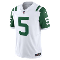 New York Jets Garrett Wilson White Classic Alternate Limited Jersey