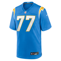 Los Angeles Chargers Travis Burke Powder Blue Team Game Jersey