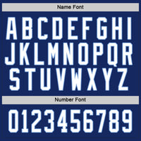 Custom Hockey Jersey - Royal White-Light Blue